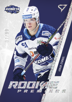 Jakub Zembol Kometa Brno Tipsport ELH 2023/24 SportZoo 1. serie Rookie Premiere /99 #RP-05